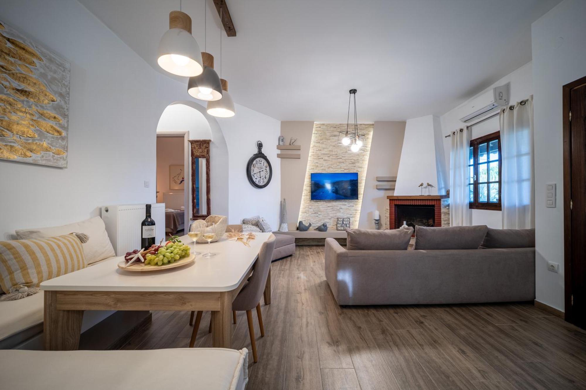 Villa Joy Ormos Panagias Ngoại thất bức ảnh