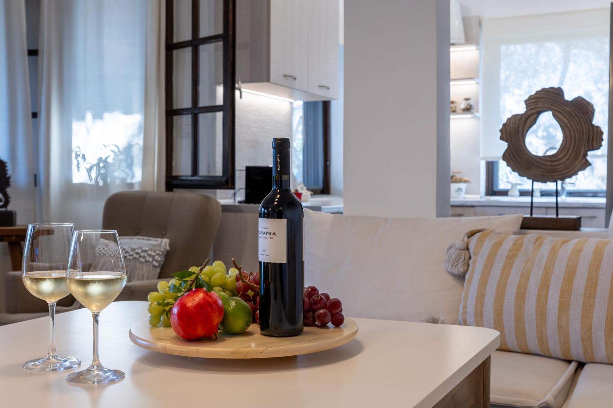 Villa Joy Ormos Panagias Ngoại thất bức ảnh
